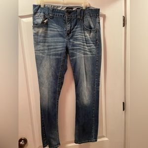 Men’s Buckle BLACK bootleg 36r